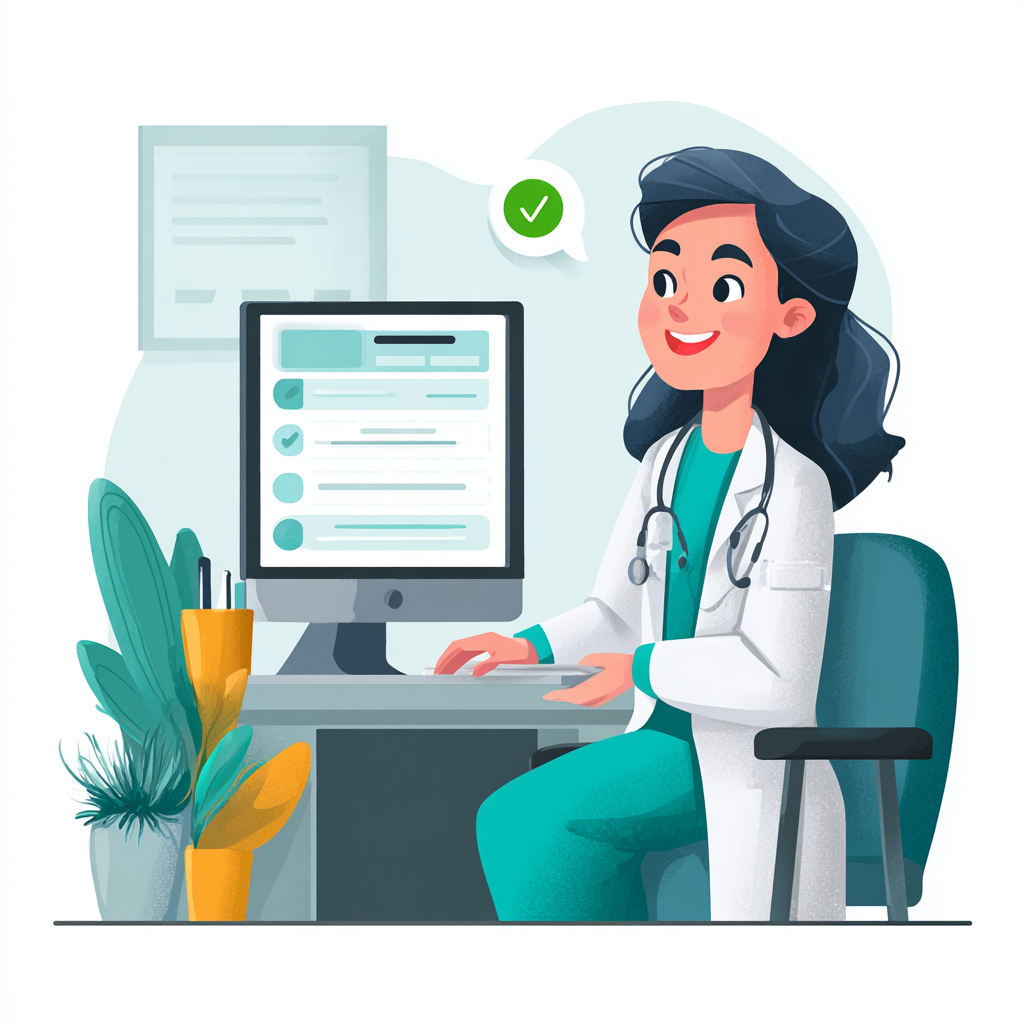 Prescription review illustration