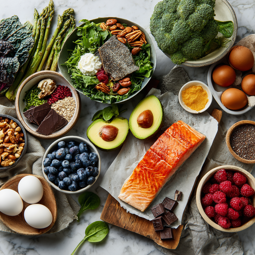 Healthy food for hormone balance